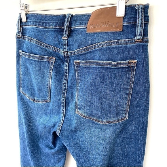 J. Crew Mercantile, high-rise skinny jeans with  stretch - Picture 5 of 12